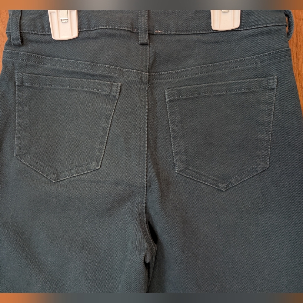 Franki By Francesca's High Rise Flare Jeans in Teal 🩵 7/8 - Picture 5 of 9